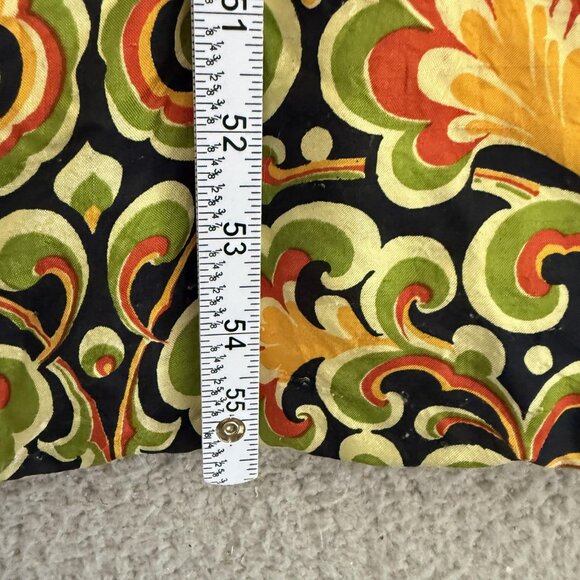 Vintage Maxi Dress Floral Pattern Sleeveless 70s Boho Festival - Picture 5 of 8